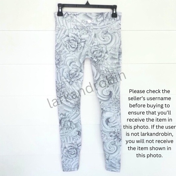 Lululemon Wunder Under Low-Rise Tight 28" Twine White Multi 6 - Picture 10 of 13